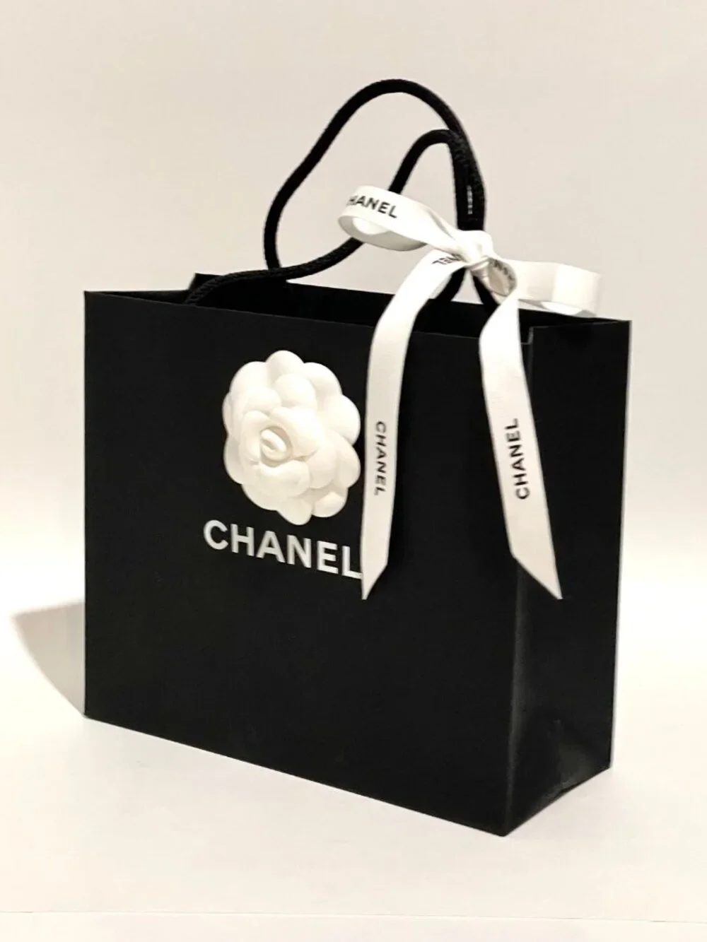 Authentic CHANEL Shopping Empty Paper Bag 8.5